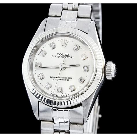 stainless steel womens rolex|rolex stainless steel model 40mm.